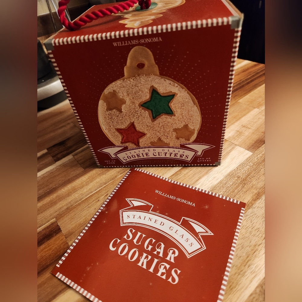 Williams Sonoma Stained Glass Cookie Cutters